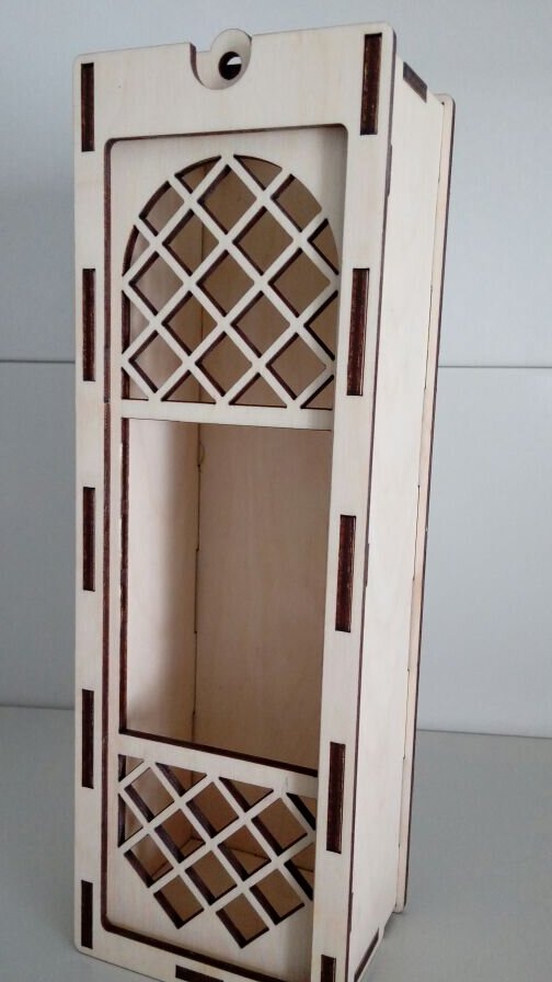 Σετ των 2 Intra απο ξύλο plywood 3mm-4mm πάχος – ξύλο Ενιαίας Κουτί δώρου κρασιού 50x60 cm INTRAVECTRY-MY545830