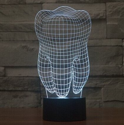 Intra απο ξύλο plywood 3mm-4mm πάχος – ξύλο χαρακτικής λέιζερ με επιτραπέζια λάμπα LED 3D Illusion 15x15 cm INTRAVECTRY-MY556497