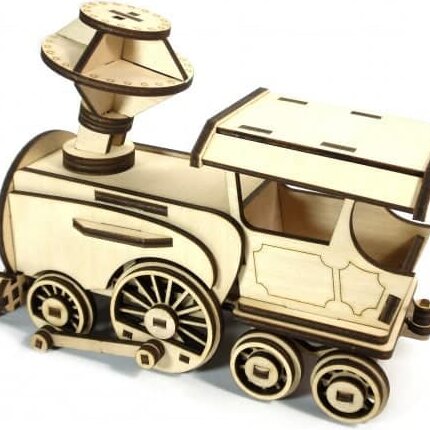 Intra απο ξύλο plywood 3mm-4mm πάχος – Ξύλινο ξύλο ατμομηχανής τρένου παιχνιδιού 40x40 cm INTRAVECTRY-MY561572