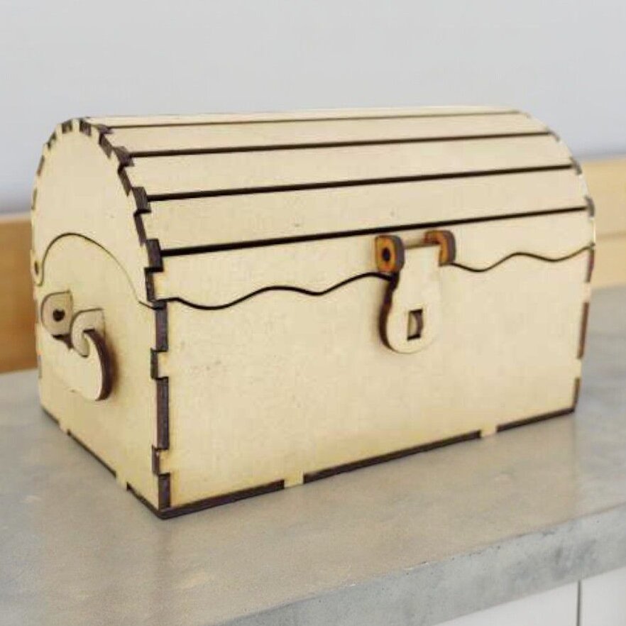 Intra απο ξύλο plywood 3mm-4mm πάχος – Αποθηκευτικός κορμός Ξύλινος Θησαυρός 25x30 cm INTRAVECTRY-MY558745