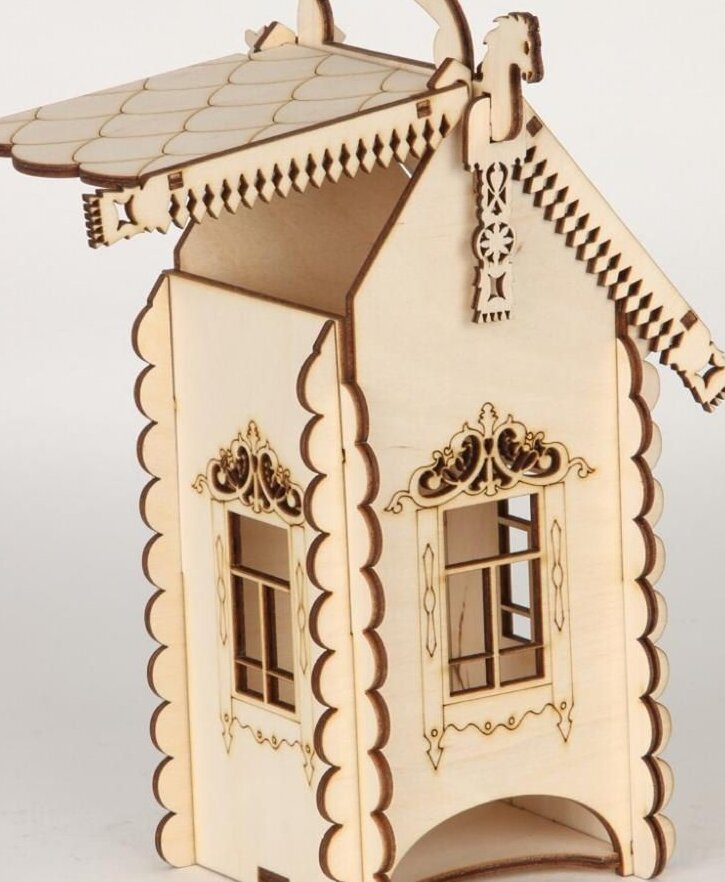 Intra απο ξύλο plywood 3mm-4mm πάχος – Κουτί τσαγιού με άλογα 50x60 cm INTRAVECTRY-MY554271