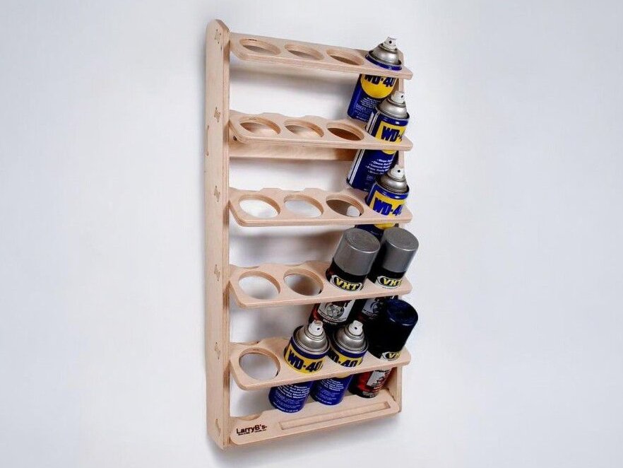 Intra απο ξύλο plywood 3mm-4mm πάχος – 20 Θήκη για μπογιές με σπρέι ή λιπαντικό 40x40 cm INTRAVECTRY-MY553857