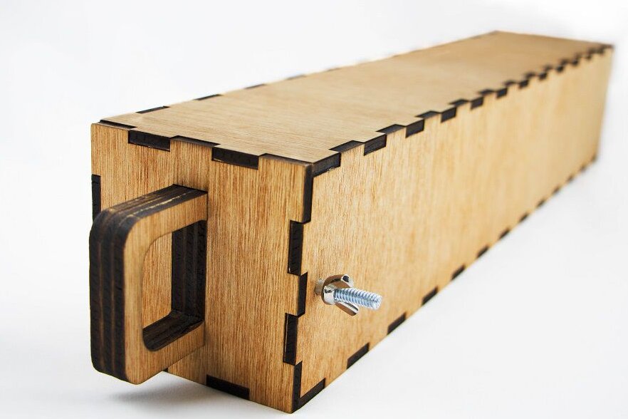 Σετ των 3 Intra απο ξύλο plywood 3mm-4mm πάχος – Κιβώτιο θήκης αφίσας 35x40 cm INTRAVECTRY-MY560187