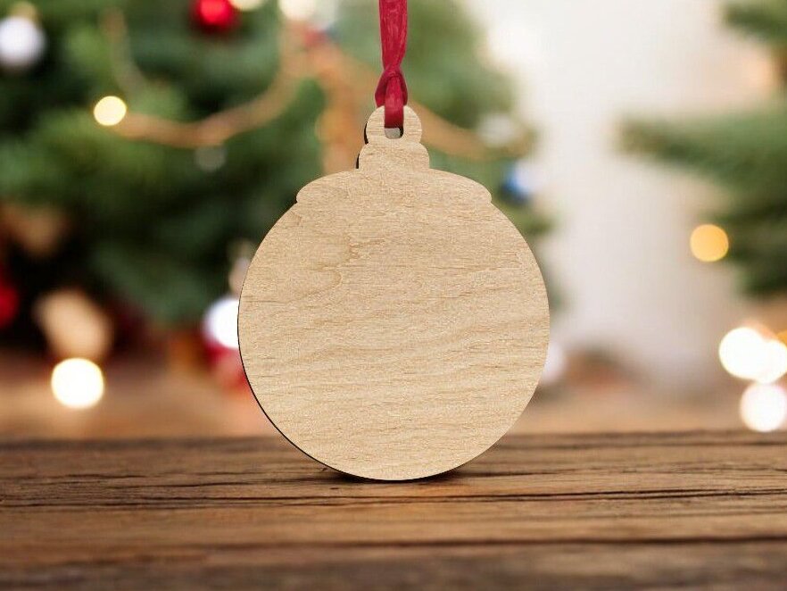 Σετ των 3 Intra απο ξύλο plywood 3mm-4mm πάχος – Κενό μπιχλιμπίδι Craft Χριστουγεννιάτικη διακόσμηση 30x30 cm INTRAVECTRY-MY550052