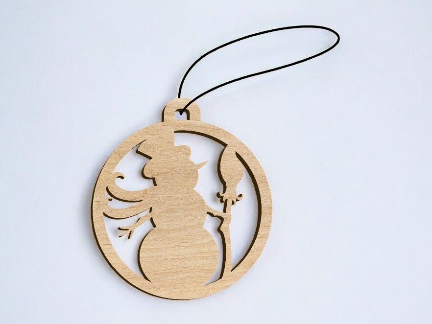 Σετ των 3 Intra απο ξύλο plywood 3mm-4mm πάχος – Χριστουγεννιάτικο κενό χειροτεχνίας χιονάνθρωπος 15x20 cm INTRAVECTRY-MY550081