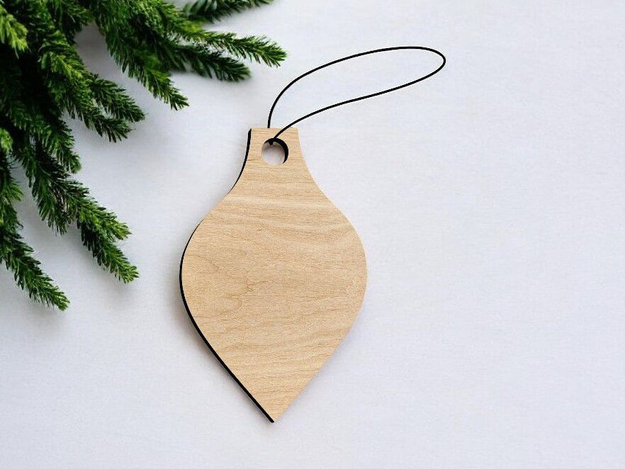 Σετ των 3 Intra απο ξύλο plywood 3mm-4mm πάχος – Ξύλινο χριστουγεννιάτικο μπιχλιμπίδι Κενό χειροτεχνίας 30x30 cm INTRAVECTRY-MY548359