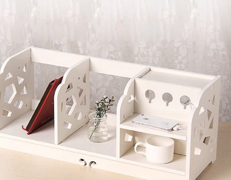 Σετ των 3 Intra απο ξύλο plywood 3mm-4mm πάχος – ξύλο οργάνωσης ραφιών αποθήκευσης μινιμαλιστικής επιτραπέζιας βιβλιοθήκης 20x20 cm INTRAVECTRY-MY545822