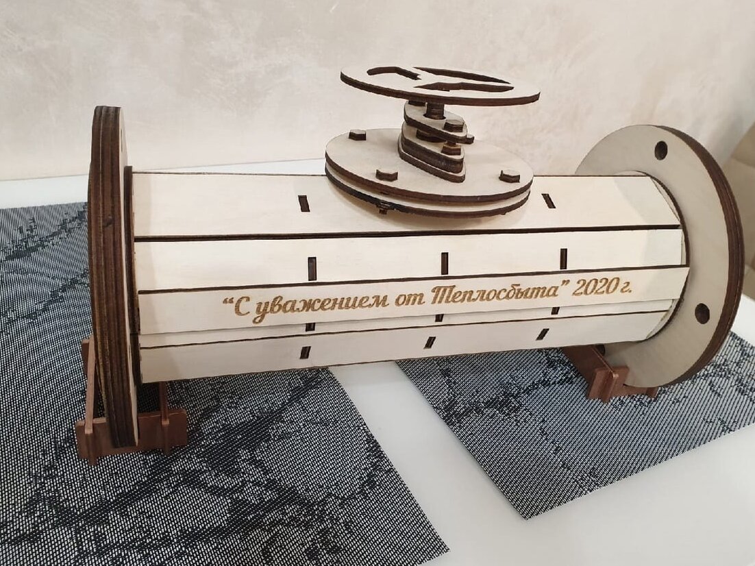 Σετ των 2 Intra απο ξύλο plywood 3mm-4mm πάχος – ξύλο συσκευασίας δώρου Valve Wine Bottle Bottle 30x35 cm INTRAVECTRY-MY545838