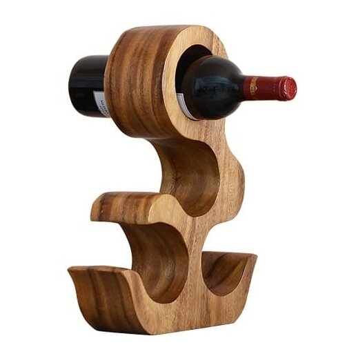 Σετ των 2 Intra απο ξύλο plywood 3mm-4mm πάχος – Μοναδικό ξύλο θήκης φιάλης κρασιού 10x10 cm INTRAVECTRY-MY545893