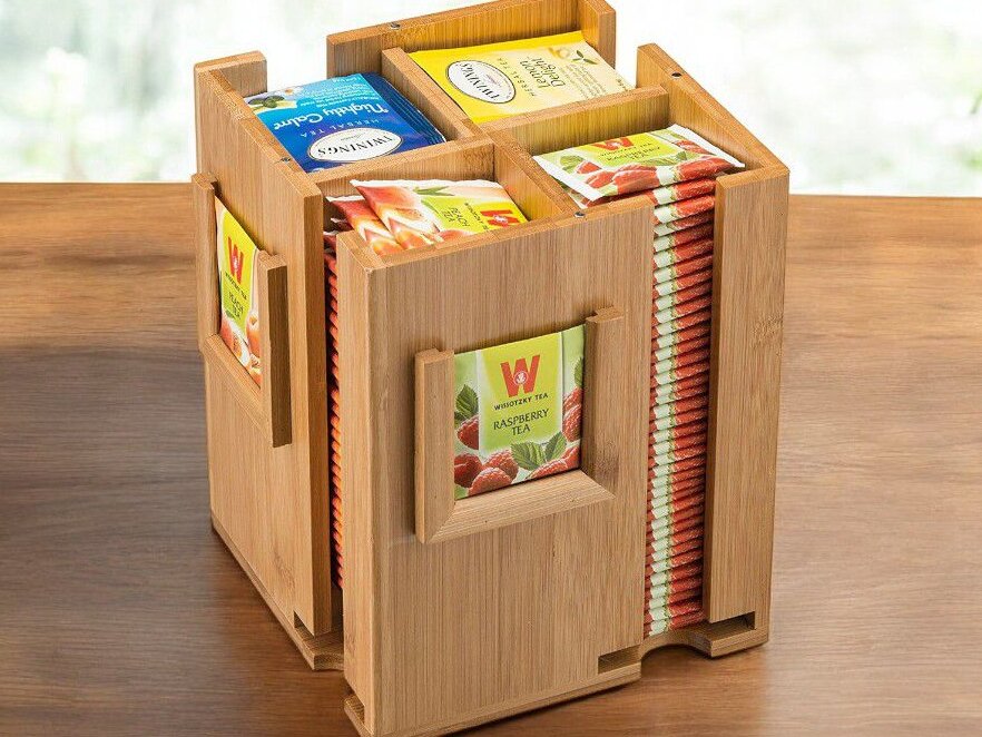 Intra απο ξύλο plywood 3mm-4mm πάχος – Κουτί αποθήκευσης σε φακελάκι τσαγιού 40x40 cm INTRAVECTRY-MY557794