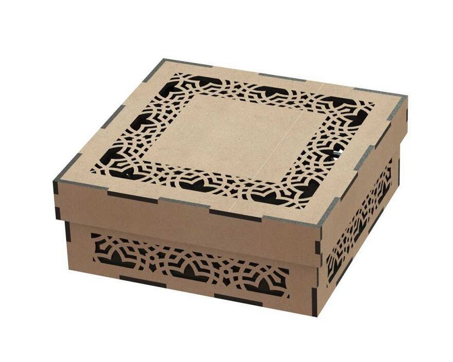 Intra απο ξύλο plywood 3mm-4mm πάχος – ξύλο Κουτί συσκευασίας δώρου από τετράγωνο χαρτόνι 30x35 cm INTRAVECTRY-MY556795