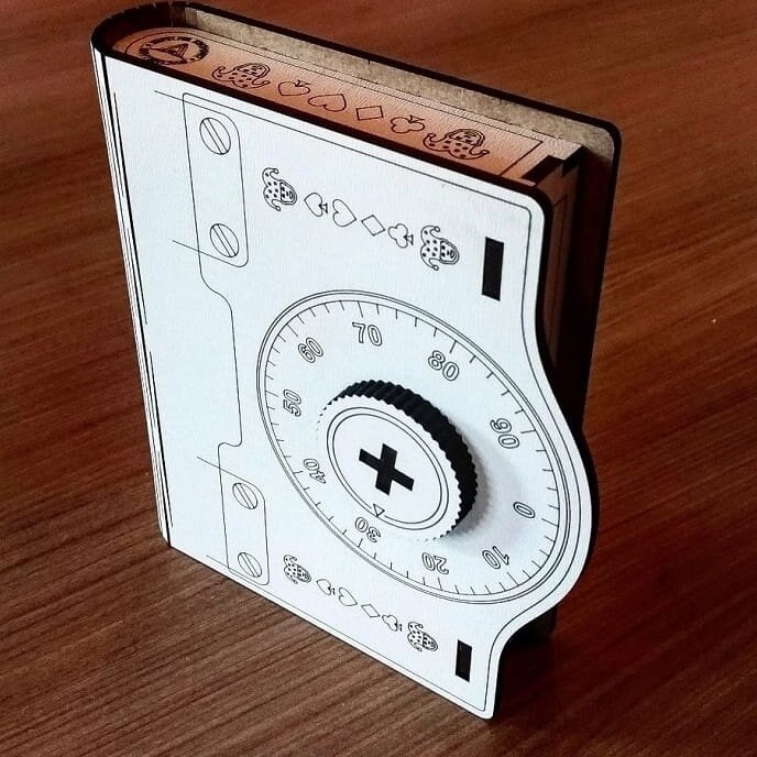 Intra απο ξύλο plywood 3mm-4mm πάχος – ξύλο κουτιού κατόχου καρτών 30x35 cm INTRAVECTRY-MY555172