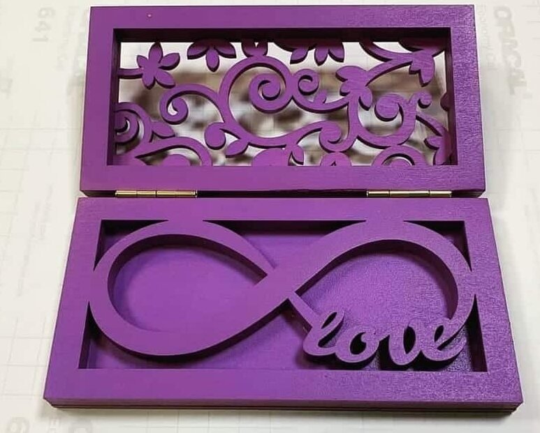 Intra απο ξύλο plywood 3mm-4mm πάχος – ξύλο κιβωτίου δαχτυλιδιού αρραβώνων ζευγαριού 50x60 cm INTRAVECTRY-MY546231