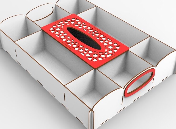 Intra απο ξύλο plywood 3mm-4mm πάχος – Πιατέλα σερβιρίσματος αποξηραμένων φρούτων και ξηρών καρπών με χαρτομάντιλο 2,4mm 12x15 cm INTRAVECTRY-MY557771