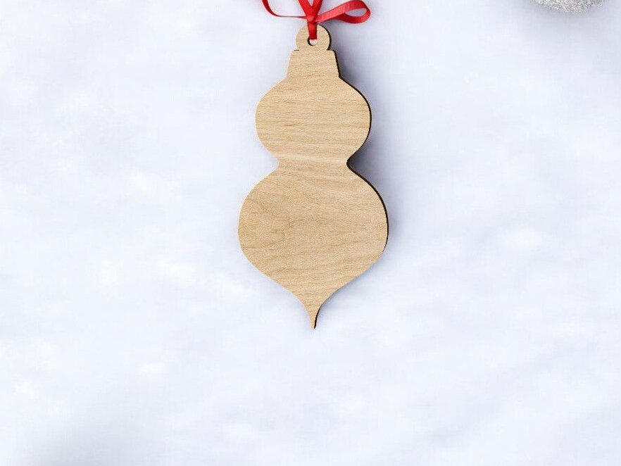 Intra απο ξύλο plywood 3mm-4mm πάχος – Jumbo Χριστουγεννιάτικο Στολίδι 40x45 cm INTRAVECTRY-MY551917