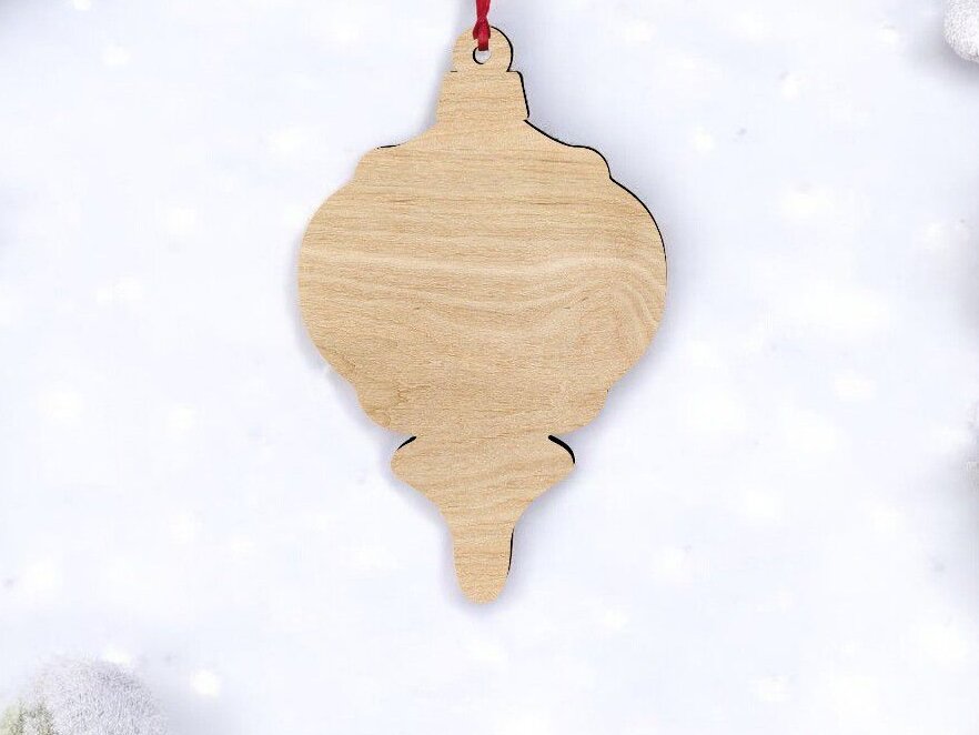 Σετ των 3 Intra απο ξύλο plywood 3mm-4mm πάχος – Ξύλινο χριστουγεννιάτικο στολίδι χειροτεχνίας 35x40 cm INTRAVECTRY-MY551056