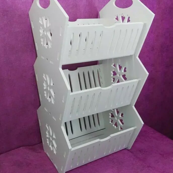 Intra απο ξύλο plywood 3mm-4mm πάχος – Σχάρα αποθήκευσης πατάτας κρεμμυδιού για κουζίνα 30x30 cm INTRAVECTRY-MY557831