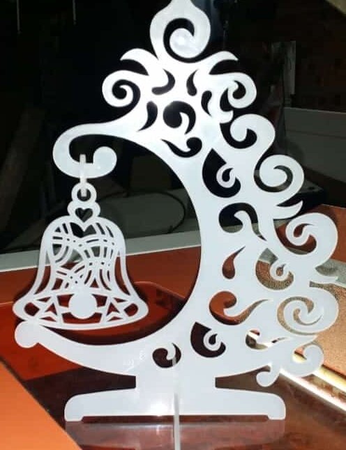 Σετ των 3 Intra απο ξύλο plywood 3mm-4mm πάχος – ξύλο κρεμάστρας για στολίδια χριστουγεννιάτικου δέντρου 40x45 cm INTRAVECTRY-MY548759