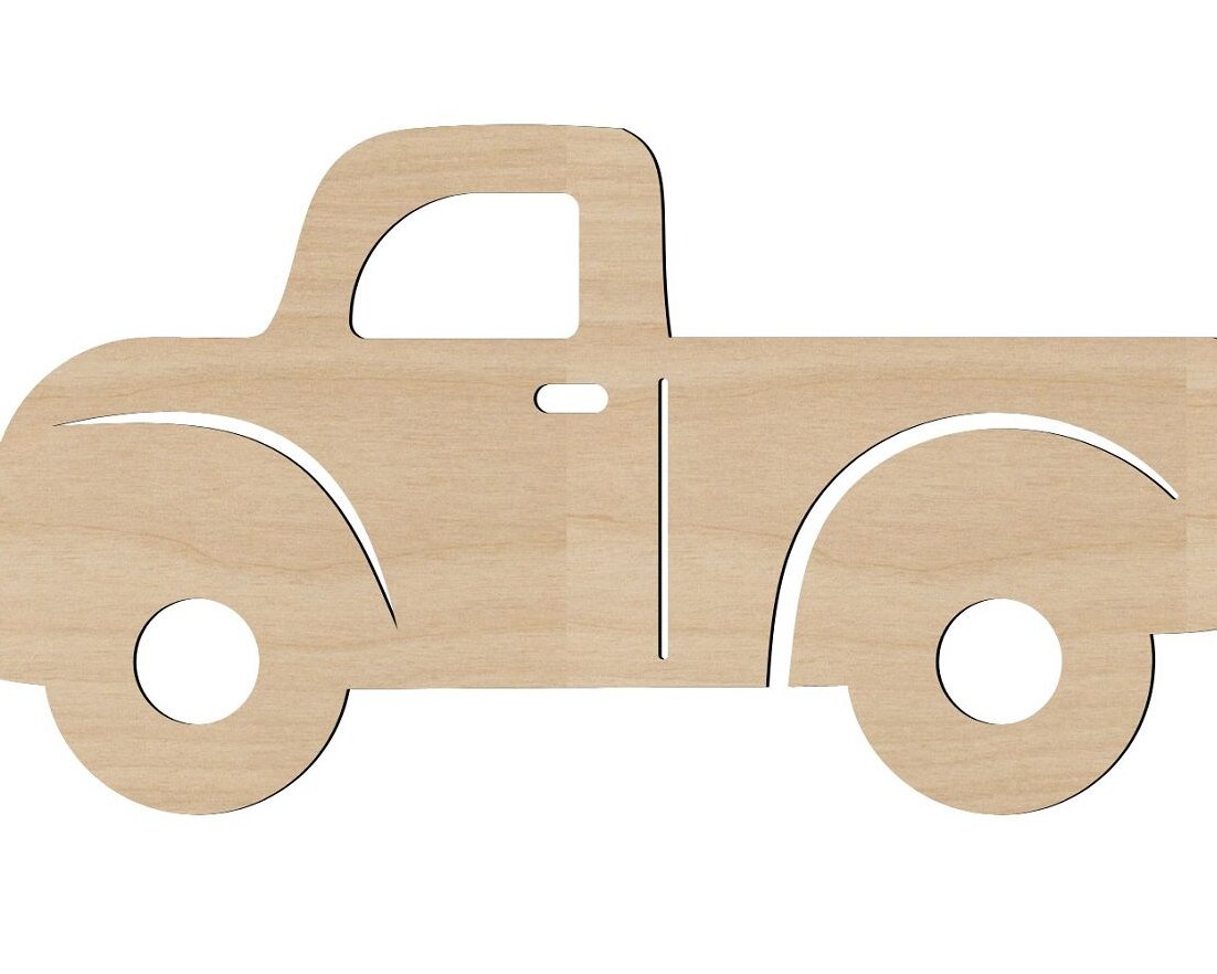 Σετ των 3 Intra απο ξύλο plywood 3mm-4mm πάχος – Ημιτελής Ξύλο Truck Cutout για DIY Projects ξύλο 20x25 cm INTRAVECTRY-MY551157