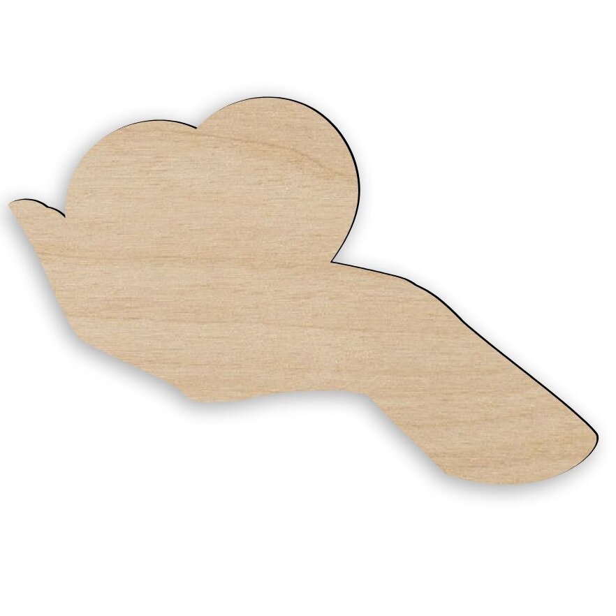 Σετ των 3 Intra απο ξύλο plywood 3mm-4mm πάχος – ξύλο σχήματος αποκοπής ξύλου καρδιά στο χέρι 30x35 cm INTRAVECTRY-MY551175