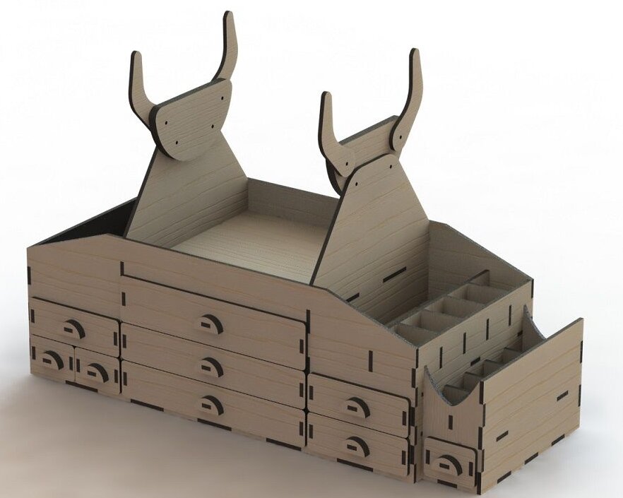 Intra απο ξύλο plywood 3mm-4mm πάχος – Fieldbox Kit για ξύλο Aeromodels 30x30 cm INTRAVECTRY-MY551368