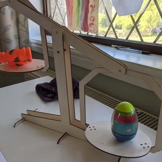 Intra απο ξύλο plywood 3mm-4mm πάχος – ξύλο Ξύλινης ζυγαριάς Toy Montessori Learning Math DXF 40x40 cm INTRAVECTRY-MY552345