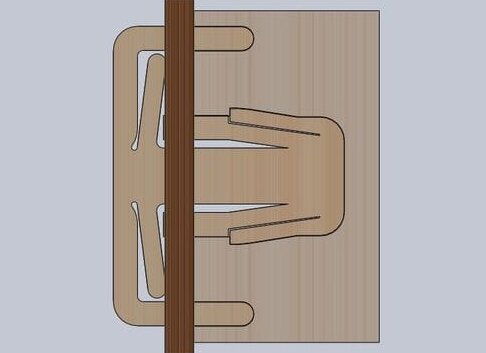 Intra απο ξύλο plywood 3mm-4mm πάχος – Universal Snap Fit System File 30x30 cm INTRAVECTRY-MY554637