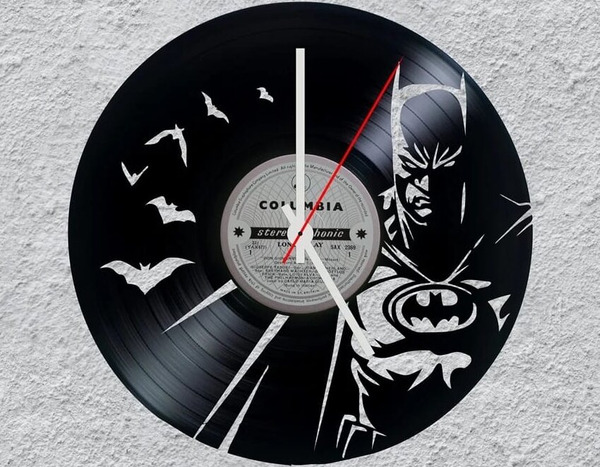 Intra απο ξύλο plywood 3mm-4mm πάχος – ξύλο Βινυλίου Batman LP 45x50 cm INTRAVECTRY-MY561022