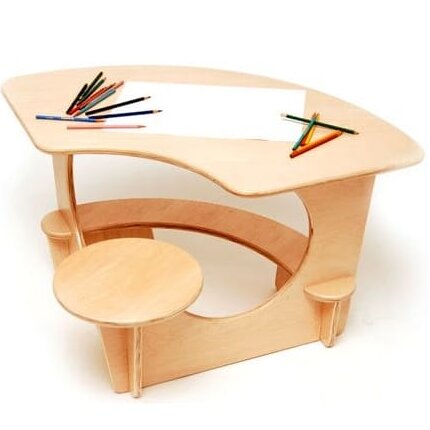 Intra απο ξύλο plywood 3mm-4mm πάχος – Ρυθμιζόμενο ξύλο για τραπέζι και καρέκλα μελέτης για παιδιά 40x40 cm INTRAVECTRY-MY554752