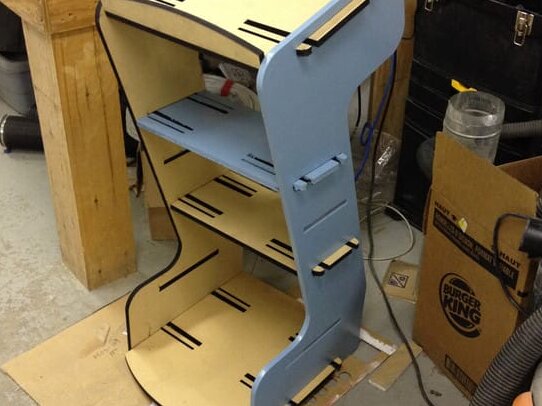 Intra απο ξύλο plywood 3mm-4mm πάχος – ξύλο βάσης διάλεξης στο βάθρο από κόντρα πλακέ 40x45 cm INTRAVECTRY-MY554768