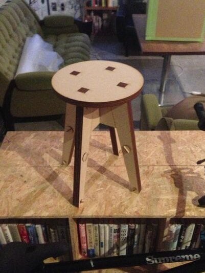 Intra απο ξύλο plywood 3mm-4mm πάχος – Κόντρα πλακέ Τραπεζοειδής Φάκελος Σκαμπώ 45x50 cm INTRAVECTRY-MY554770