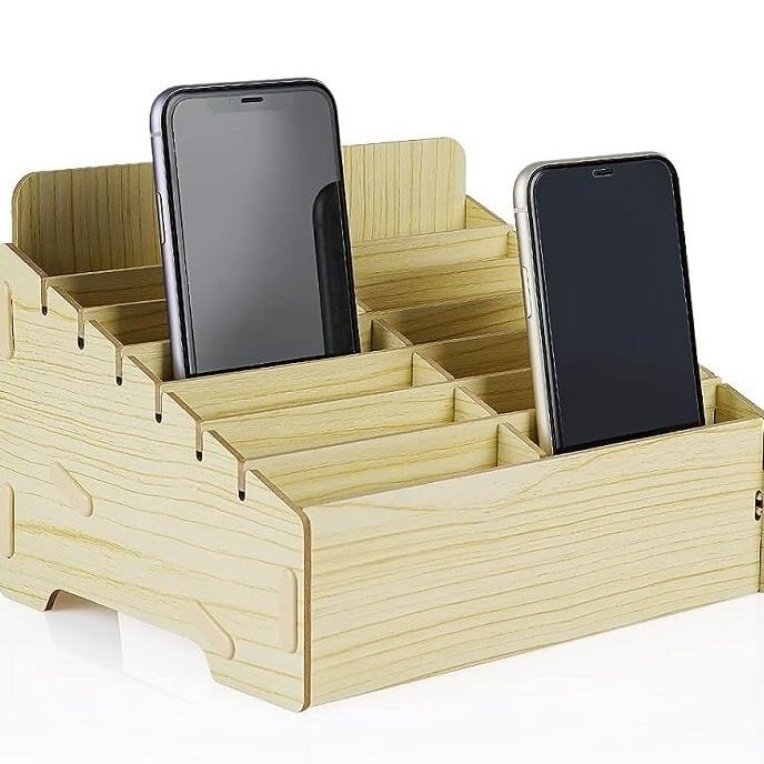 Intra απο ξύλο plywood 3mm-4mm πάχος – ξύλο ξύλινο κουτί αποθήκευσης για κινητά τηλέφωνα 30x30 cm INTRAVECTRY-MY554903