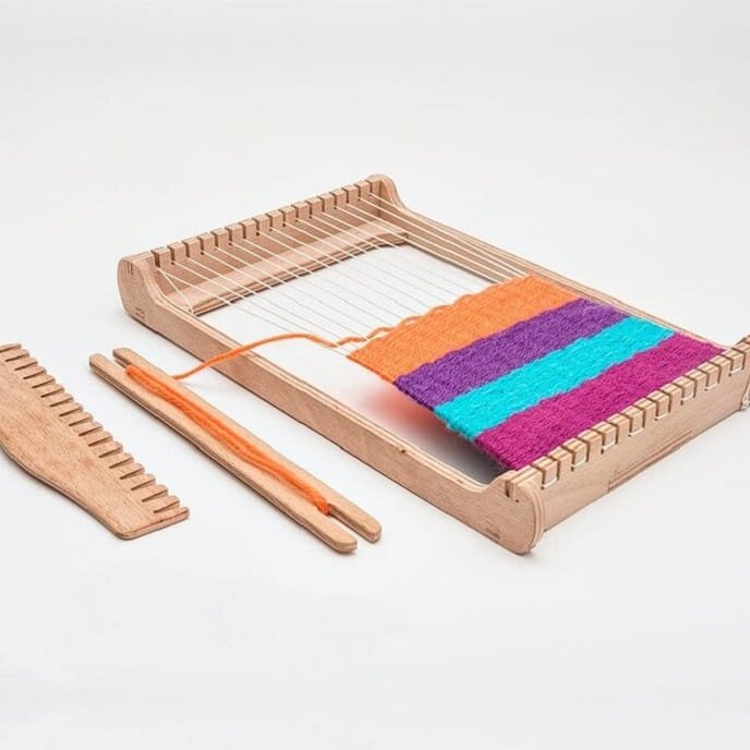 Intra απο ξύλο plywood 3mm-4mm πάχος – ξύλο Ξύλινου Πλαισίου Υφαντικής 25x30 cm INTRAVECTRY-MY561533