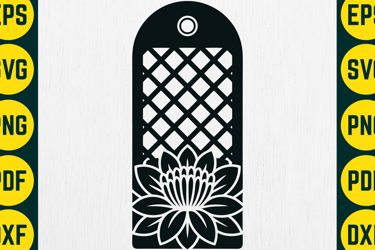 Σετ των 2 Intra απο ξύλο plywood 3mm-4mm πάχος Προσθήκη σελιδοδείκτη Paper Cut Design 7 Δίασταση 15x15 cm INTRAFABR-120925566