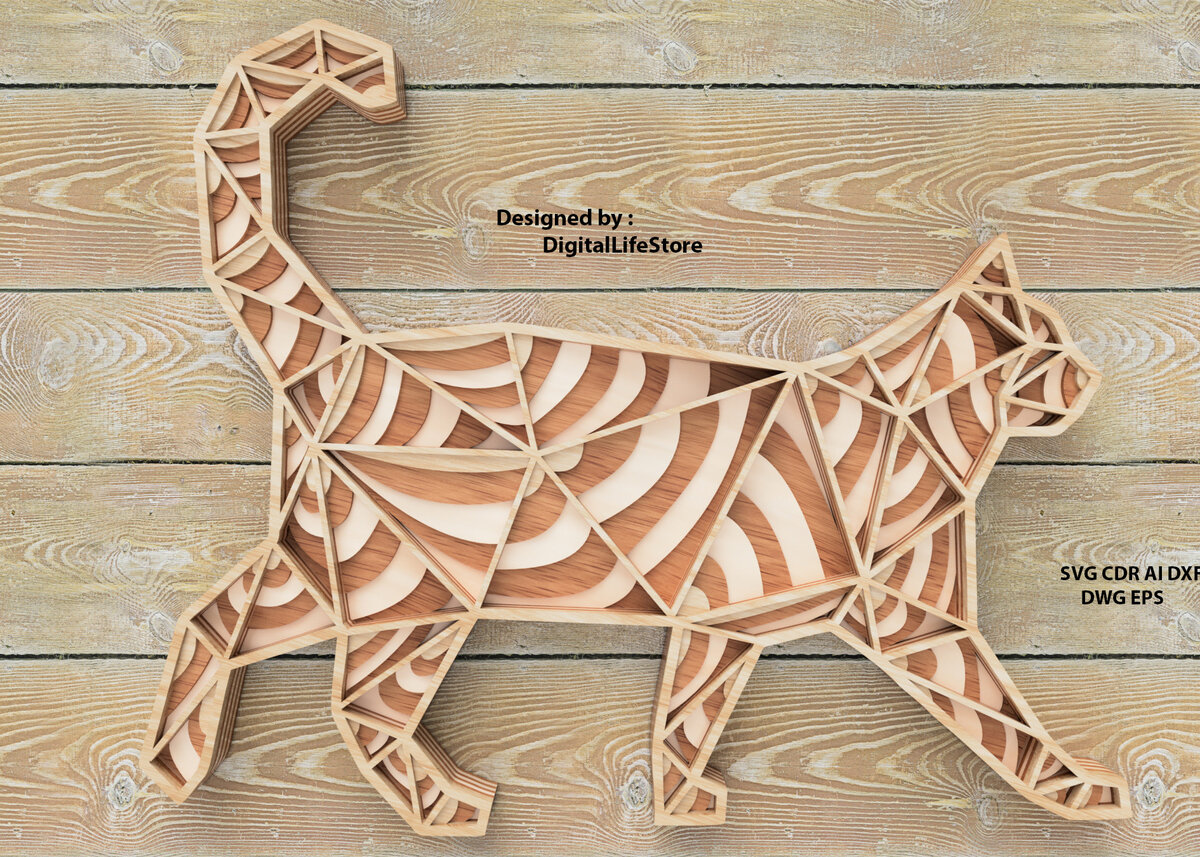 Intra απο ξύλο plywood 3mm-4mm πάχος Πολυστρωματικό Cat Δίασταση 317x317 cm INTRAFABR-22362778