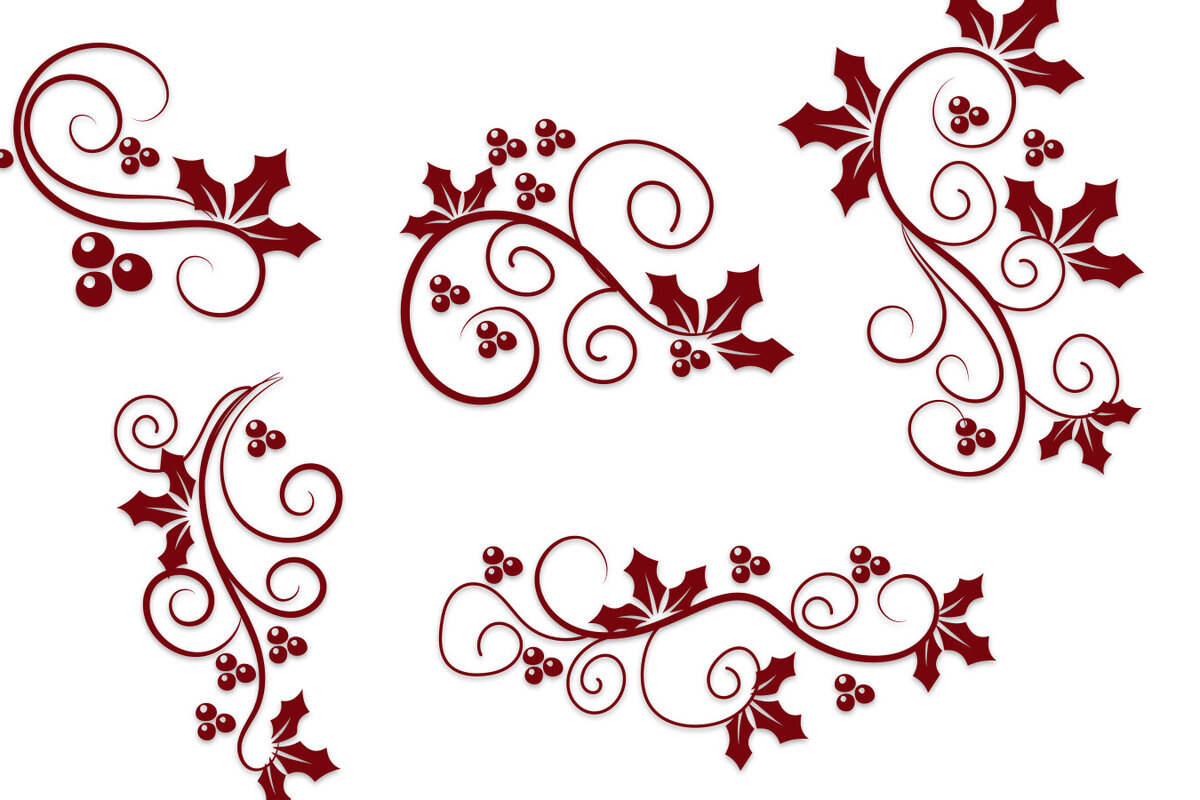 Σετ των 3 Intra απο ξύλο plywood 3mm-4mm πάχος Χριστουγεννιάτικο Floral Φύλλο Στολίδι Δίασταση 8x8 cm INTRAFABR-80754657