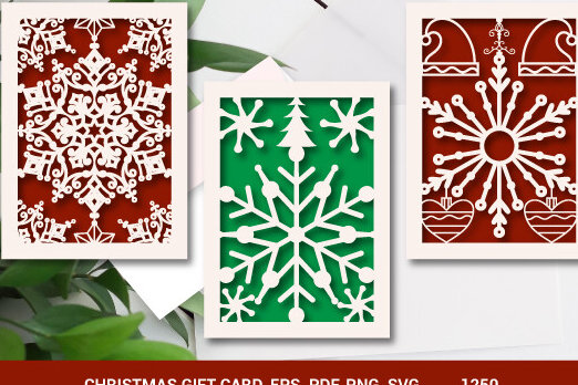 Σετ των 2 Intra απο ξύλο plywood 3mm-4mm πάχος χριστουγεννιάτικων δώρων Layer1250 Δίασταση 15x15 cm INTRAFABR-111959573