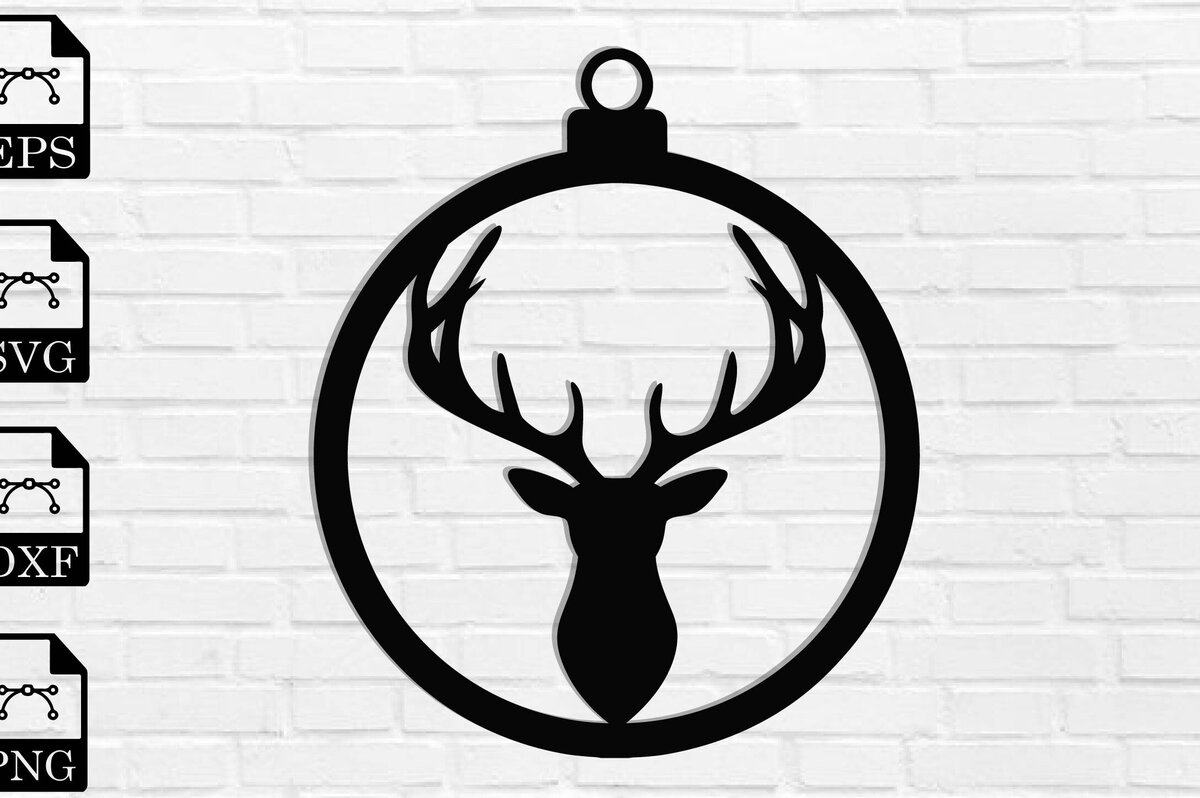 Σετ των 3 Intra απο ξύλο plywood 3mm-4mm πάχος Χριστουγεννιάτικα στολίδια Δίασταση 8x8 cm INTRAFABR-110341600