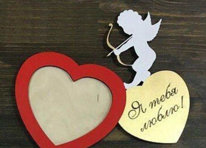 Σετ των 2 Intra απο ξύλο plywood 3mm-4mm πάχος – Κορνίζα Καρδιά με Χαρακτική Ονομάτων ξύλο Δώρου Γάμου 12x15 cm INTRAVECTRY-MY558654