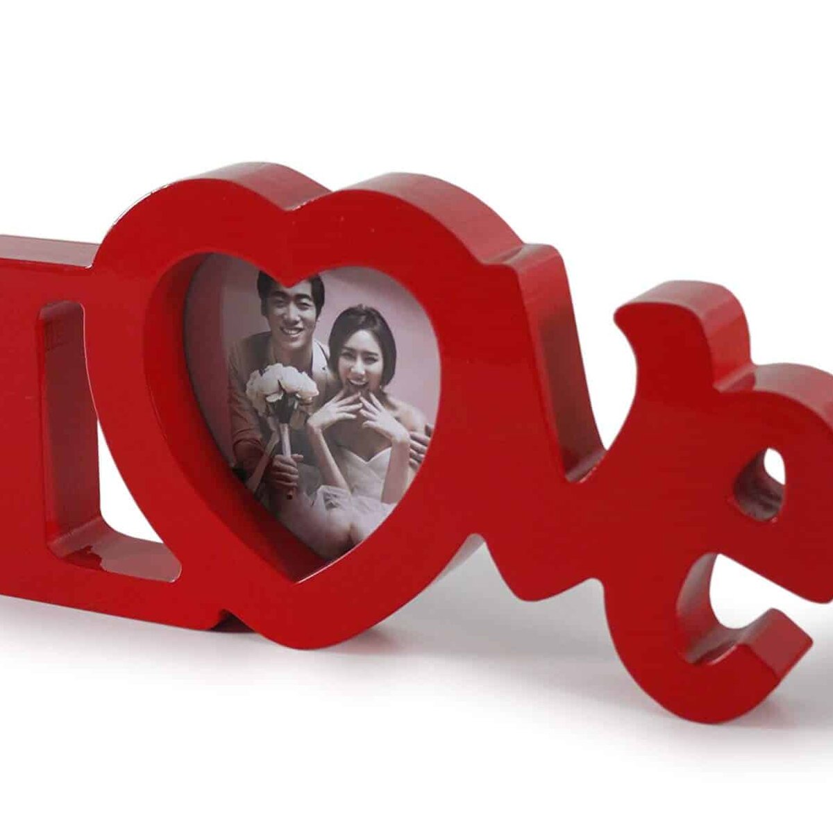 Σετ των 2 Intra απο ξύλο plywood 3mm-4mm πάχος – ξύλο κορνίζας φωτογραφιών Standing Love Heart 40x40 cm INTRAVECTRY-MY558124