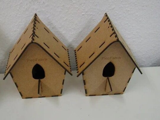 Intra απο ξύλο plywood 3mm-4mm πάχος – ξύλο Bird House Nest Box 50x60 cm INTRAVECTRY-MY557431