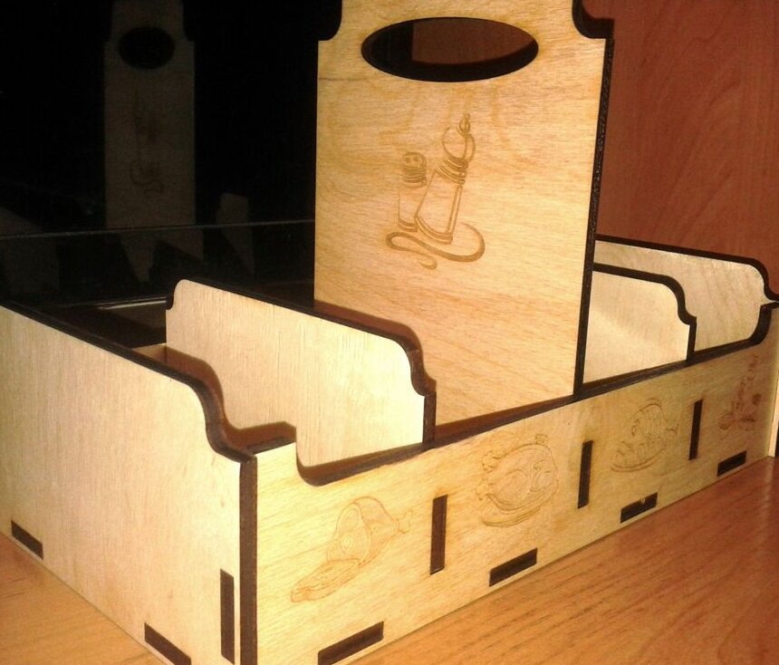 Intra απο ξύλο plywood 3mm-4mm πάχος – File Box Spice Box Organizer Packet Sauce Plywood 20x25 cm INTRAVECTRY-MY557841