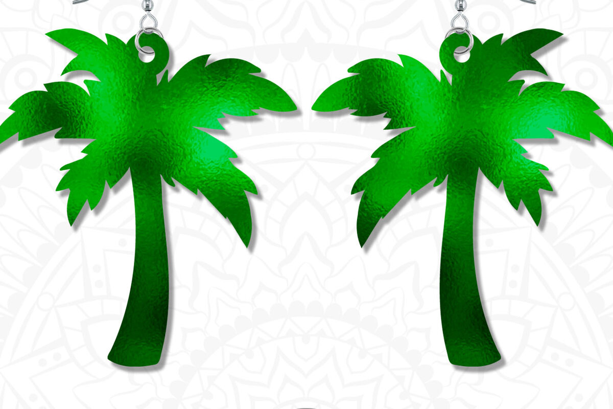 Σετ των 3 Intra απο ξύλο plywood 3mm-4mm πάχος – Σκουλαρίκια Φοίνικας, Κατασκευή κοσμημάτων Δίασταση  5x5 cm INTRAFABR-8172138