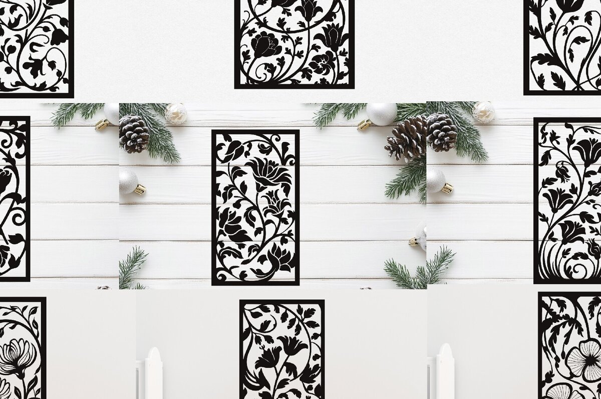 Σετ των 2 Intra απο ξύλο plywood 3mm-4mm πάχος – Paper Cut σελιδοδείκτης Cut Bundle Δίασταση  20x20 cm INTRAFABR-115240447