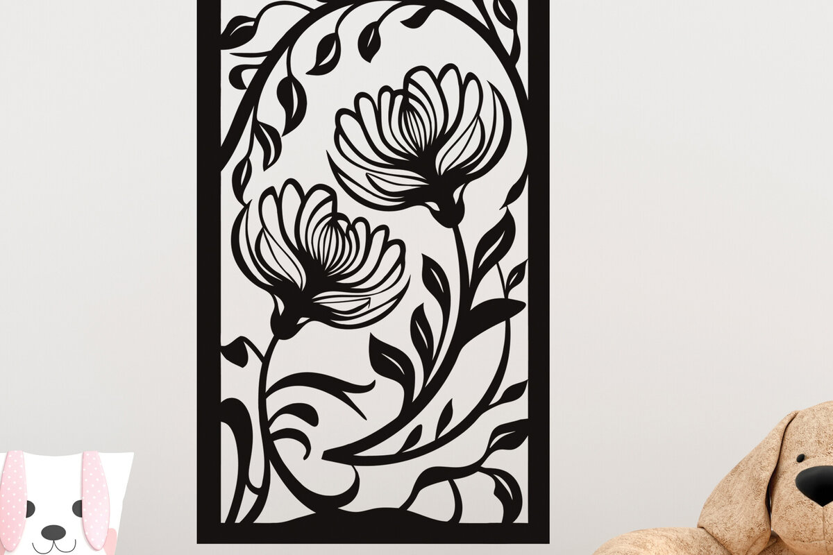 Σετ των 2 Intra απο ξύλο plywood 3mm-4mm πάχος – Κοπή χαρτιού σελιδοδείκτης Cut Design 19 Δίασταση  40x30 cm INTRAFABR-117275342