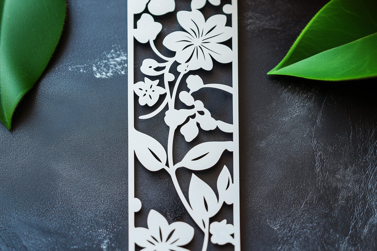 Σετ των 2 Intra απο ξύλο plywood 3mm-4mm πάχος – Περικοπή χαρτιού σελιδοδείκτης Δίασταση  20x20 cm INTRAFABR-119660860