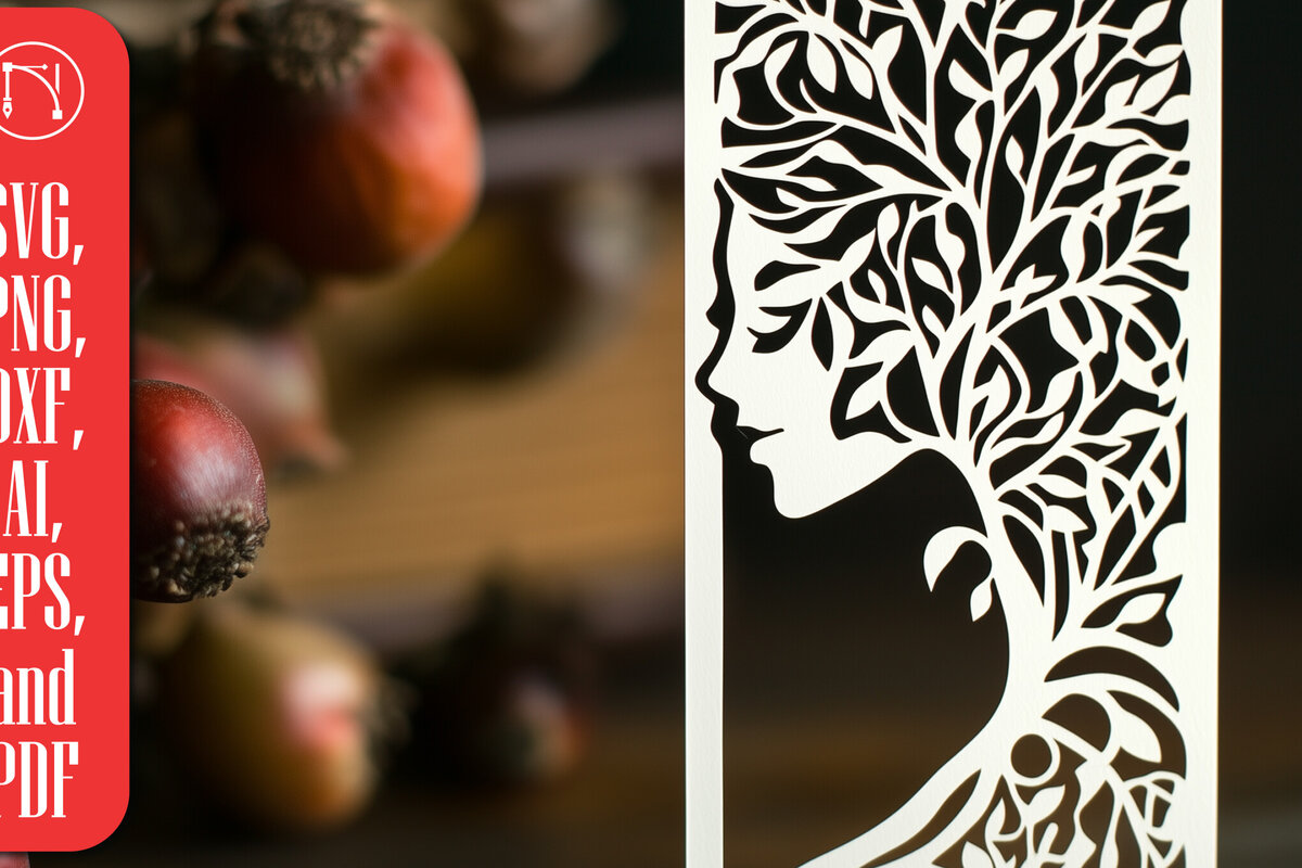 Σετ των 2 Intra απο ξύλο plywood 3mm-4mm πάχος – Περικοπή χαρτιού σελιδοδείκτης Δίασταση  20x20 cm INTRAFABR-114620640