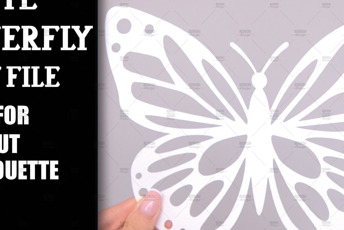 Σετ των 2 Intra απο ξύλο plywood 3mm-4mm πάχος – Paper Cut Butterfly1 Δίασταση  20x20 cm INTRAFABR-104640616
