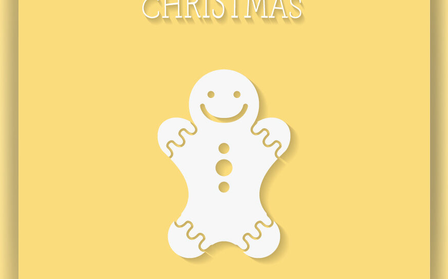 Σετ των 2 Intra απο ξύλο plywood 3mm-4mm πάχος – Χριστουγεννιάτικη ευχετήρια κάρτα κοπής Δίασταση  20x20 cm INTRAFABR-58398317