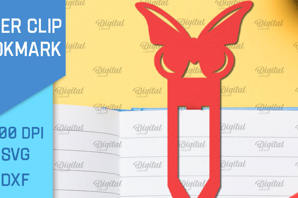 Σετ των 2 Intra απο ξύλο plywood 3mm-4mm πάχος – Σελιδοδείκτης κλιπ κοπής χαρτιού. Butterfly Δίασταση  20x20 cm INTRAFABR-89267836